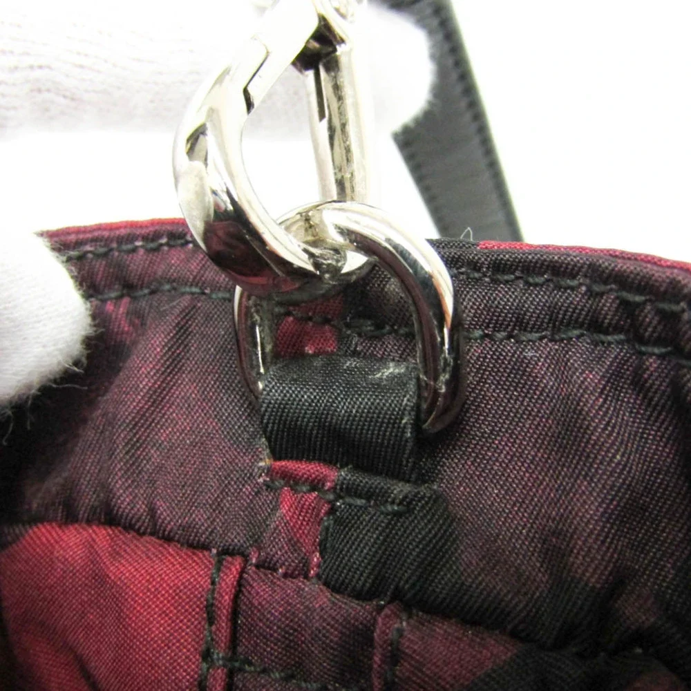 PRADA Red Leather Shoulder Bag - Picture 9 of 15